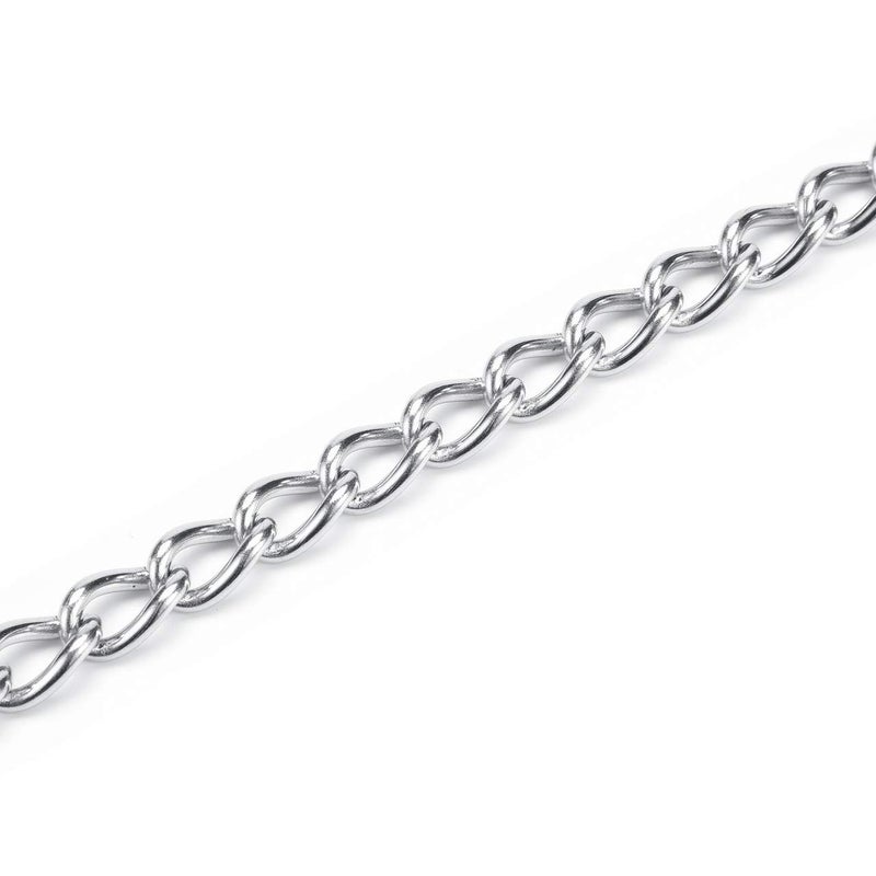 Mogoko Stainless Steel Dog Choke Chain Collar, Puppy Metal P Chain Slip Collar Pet Training Walking Choker(3.0mm;20.0 Inch) - Image 4